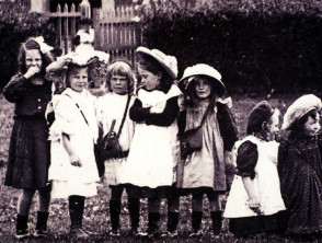 Children with hats