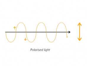 Polarised light